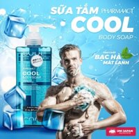 Sữa Tắm Dành Cho Nam Pharmaact Cool Body Soap - 550ml