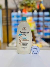 Sữa tắm & dầu gội chiết xuất yến mạch Aveeno Baby Daily (532ml)
