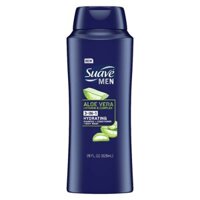 Sữa tắm, dầu gội & xả nam giúp dưỡng ẩm Suave Men for Hydrated Hair & Skin Aloe Vera + Vitamin B7 828ml (Mỹ)