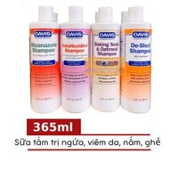 Sữa Tắm Davis (Mỹ) Trị Ngứa, Viêm Da, Nấm, Ghẻ Cho Chó Mèo 355ml
