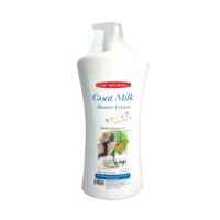 Sữa tắm dê Carebeau Goat Milk Shower Cream 1150ml White