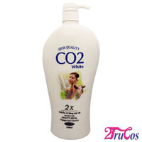 Sữa Tắm Dê CO2 Hight Quality White 2X Enrich Goat Milk Shower Gel 1100ml (giữ ẩm sáng da) 2Trucos