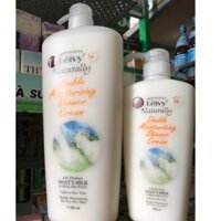Sữa tắm dê  leivy naturally 1150ml-500ml