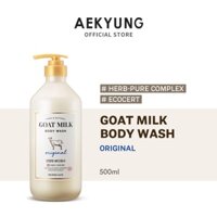 Sữa tắm dê Shower Mate Goat Milk Hàn Quốc dưỡng ẩm và làm sáng da giúp da mềm mịn 800ML
