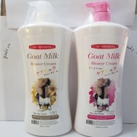 Sữa tắm dê Thái Lan Goat Milk chai cực lớn 1.2lit