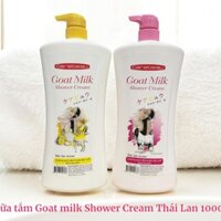 Sữa tắm dê Thái vàng 1000ml (chai)