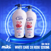 Sữa Tắm Dê White Care 3X Rose 1200ml - Bách Hoá MIki