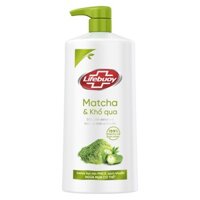 Sữa tắm detox Lifebuoy Matcha & Khổ qua 850g chiết xuất từ thiên nhiên giúp ngừa mụn cơ thể và sạch sâu khỏi bụi mịn