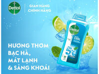 Sữa tắm Dettol Instant Cool mát lạnh chai 250g