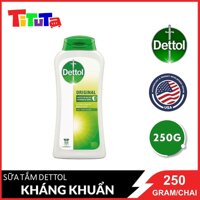 Sữa tắm Dettol kháng khuẩn - Chai 250g