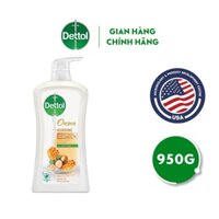 Sữa tắm Dettol kháng khuẩn và dưỡng thể chai 950ml