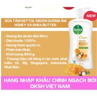 Sữa tắm Dettol kháng khuẩn tặng kèm khăn tắm 950ml