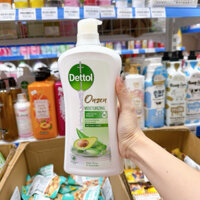 Sữa tắm Dettol Onzen Bơ, Mật ong mát lạnh chai 950g