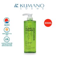 Sữa Tắm Deve Body Soap Chiết Xuất Dầu Olive &amp;amp Argan Dưỡng Sáng, Làm Mềm Da  800ml