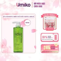 Sữa tắm Deve Body Soap Nhật chiết xuất dầu Olive & Argan Dưỡng sáng làm mềm da 800ml - Umiko Beauty