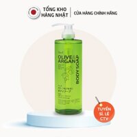 Sữa Tắm Deve Dưỡng Ẩm Chiết Xuất Dầu Olive & Argan (Chai 800ml)