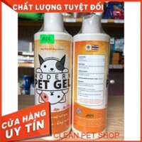 Sữa Tắm Diệt Ve Rận Bọ Chét Chó Mèo Modern Pet Gel ( Chai Vàng - 400ml) - Clean Pet