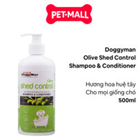 Sữa tắm Doggyman Olive Shed Control 500ml - Hương Ô liu dưỡng lông, chăm sóc da cho chó Petmall