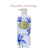 Sữa Tắm Double Rich 550g hương hoa Iris Huyền bí - màu tím