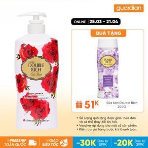 Sữa Tắm Double Rich Eva's Secret Hoa Hồng - 550g