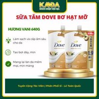 SỮA TẮM DOVE BƠ HẠT MỠ HƯƠNG VANI 640G