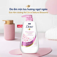 Sữa Tắm  Dove Dưỡng Thể Sakura Blossoms 500g ( TẶNG chai 200g )