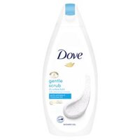 Sữa Tắm Dove Gentle Scrub Genily Exfoliates & Moisturises Skin 500ml Dạng Shower Gel