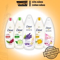 Sữa tắm Dove Mỹ 500ml, Sữa tắm Dove bản Mỹ, làm sạch dịu nhẹ, cung cấp độ ẩm giúp da trắng mềm mịn