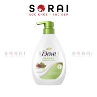Sữa tắm Dove Nhật Bản chiết xuất dầu Joba, gỗ đàn hương 470gr
