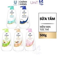 Sữa Tắm Dove Sáng Mịn Da Chai 500g