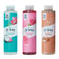 Sữa Tắm Dưỡng Ẩm Bơ Yến Mạch Và Tẩy Tế Bào Chết St. Ives Oatmeal & Shea Butter Soothing Body Wash 400ml Và 650ml Mỹ