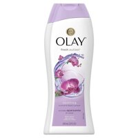 Sữa tắm dưỡng ẩm da hương hoa lan & dâu đen Olay Fresh Outlast Soothing Body Wash 400ml/650ml (Mỹ)
