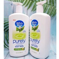 Sữa Tắm Dưỡng Âm Da Purely White Rain Avocado Oil 946ml