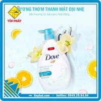 Sữa Tắm Dưỡng Ẩm Dove Dịu Mát Chai (180g-530g-900g)