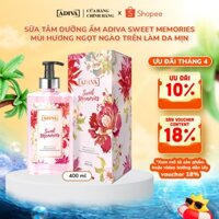 Sữa Tắm Dưỡng Ẩm Hương Nước Hoa ADIVA Sweet Memories 400ml