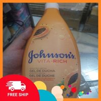 Sữa tắm dưỡng ẩm JOHNSON'S Vita Rich (750ml)