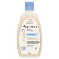 Sữa tắm dưỡng ẩm không mùi Aveeno Baby Dermexa Moisturising wash 236ml