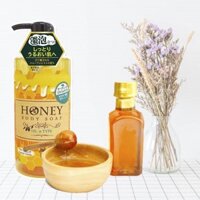 Sữa tắm dưỡng ẩm, làm mịn da Honey Body Soap Oil in Type 500ml