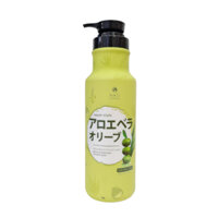 Sữa tắm dưỡng ẩm mịn Hasi Kokeshi Shower Milk Aloe Vera & Olive Oil 950ml