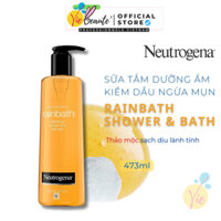 Sữa Tắm Dưỡng Ẩm Neutrogena Rainbath Refreshing Shower And Bath gel dưỡng ẩm thảo mộc 473ml