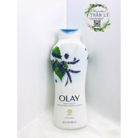 Sữa tắm dưỡng ẩm Olay Fresh Outlast Lavender 650ml Mỹ