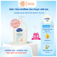 Sữa Tắm Dưỡng Ẩm Phục Hồi Redwin Sorbolene Body Wash Restoring Vitamin E 1L Cho Da Nhạy Cảm (Hàng Xách)