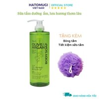 Sữa tắm dưỡng ẩm sáng da, hương thơm bền lâu chiết xuất dầu Olive & Argan Deve Body Soap (800ml)