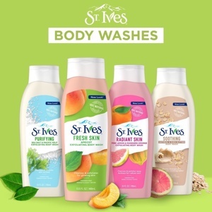 Sữa tắm dưỡng ẩm ST.Ives 400ml - Nhiều mùi