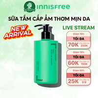Sữa tắm dưỡng ẩm Thơm lâu Phục hồi da Hàn Quốc innisfree ISLE NUMBER BODY WASH 300mL