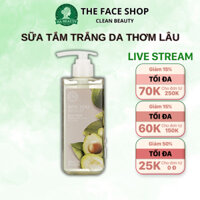 Sữa tắm dưỡng ẩm tốt dưỡng trắng sáng mềm mịn thơm dịu The Face Shop Avocado Body Wash