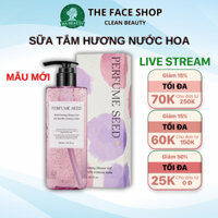 Sữa tắm dưỡng ẩm tốt trắng da thơm hương nước hoa lưu hương lâu The Face Shop Perfume Seed Rich Creamy Shower Gel 300ml