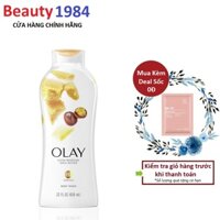 Sữa Tắm Dưỡng Ẩm Vượt Trội Với Bơ Hạt Mỡ OLAY Ultra Moisture Shea Butter Body Wash 650ml