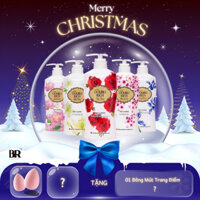 Sữa Tắm Dưỡng Da Double Rich Hương Hoa Hàn Quốc Hương Hoa Diên Vĩ, Hoa Sen, Hoa Anh Đào, Hoa Hồng, Hoa Lilly