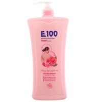 Sữa tắm dưỡng da E100 Tinh Chất Hoa Hồng 800ML